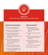 Afbeelding met impact en handelingsadviezen bij code rood vanwege zware onweersbuien