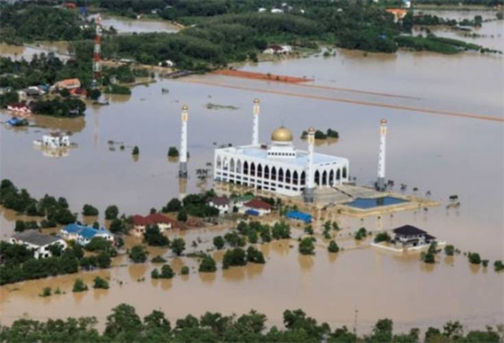 Overstromingen Thailand