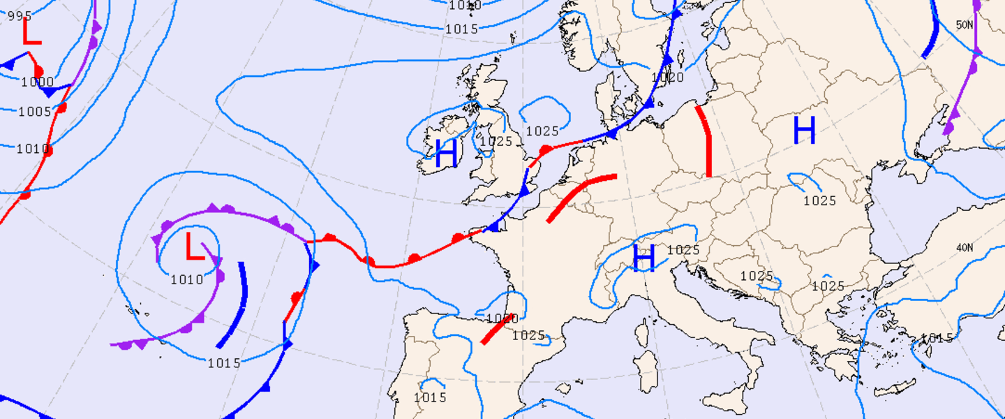 Weerkaart 21 juni 00UTC
