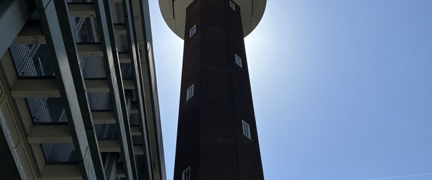 Radartoren De Bilt geeft schaduw