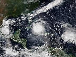 Orkanen Katia, Irma en Jose in 2017 in het Caribisch gebied