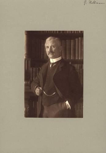 foto van Gustav Hellmann (1854 –1939), de bedenker van het koudegetal om de kou in het koude seizoen te kwantificeren