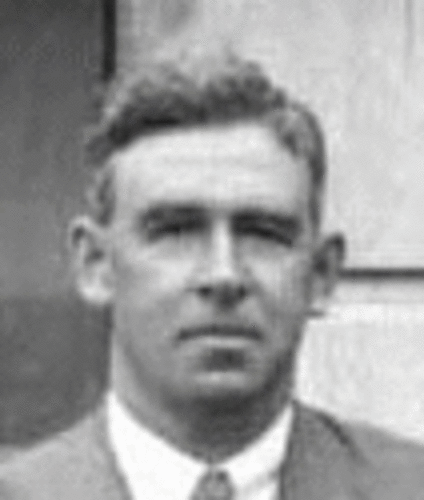 foto van de Engelse natuurkundige professor G.M.B. Dobson (1889 - 1976), bedenker van de Dobson eenheid om de dikte van de ozonlaag te kwantificeren. 