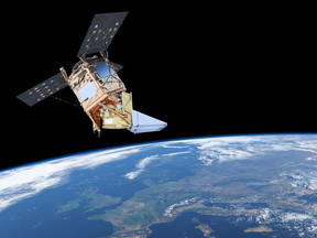 afbeelding van satelliet Tropomi (Bron: ESA)