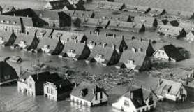 foto van de Waternoodsramp 1953