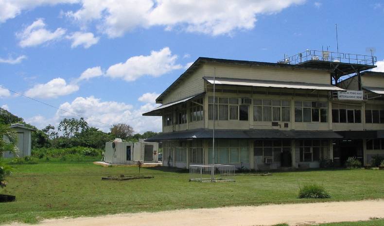 Paramaribo observatory, located on the premises of the Meteorological Service of Surinam (MDS).