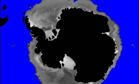 Sea ice Southern Hemisphere.