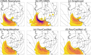 Near-surface wind and MSLP structure of Storm Ciarán