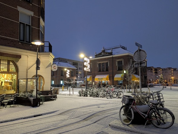 sneeuw in utrecht
