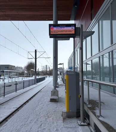 er rijdt geen openbaar vervoer