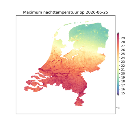 kaart van nederland