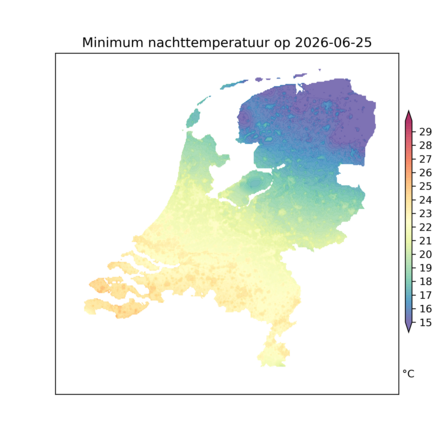 kaart van nederland