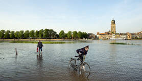 hoogwater in deventer