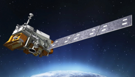 De NOAA-20 satelliet met aan boord het CERES instrument.