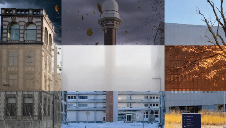 9 weersextremen uit het rapport afgebeeld 