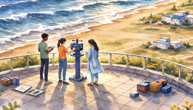 Foto van poster van Wereld Meteorologische Dag