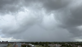 Zware bui boven Nederland