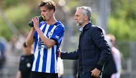 Foto van voetballers