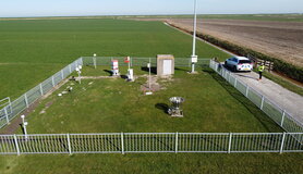 Foto van KNMI-weerstation Stavoren