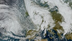 Meteosat beeld van storm Austen
