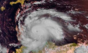 Metop satellietopname hurricane Felix op 2 september 2007 (Eumetsat)