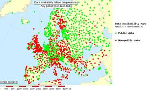 Weerstations European Climate Assessment & Dataset (ECA&D) project