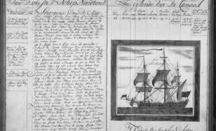 Scheepsjournaal uit 1761