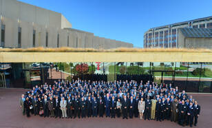 Alle gedelegeerden op het WMO-congres in Genève. (Bron foto: WMO)