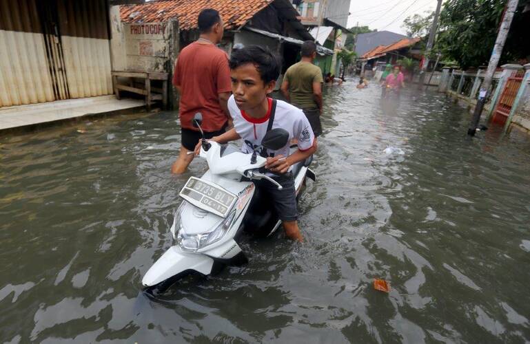 Overstroming in Indonesië