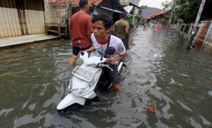 Overstroming in Indonesië