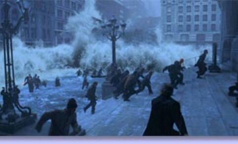 Scene uit The day after tomorrow