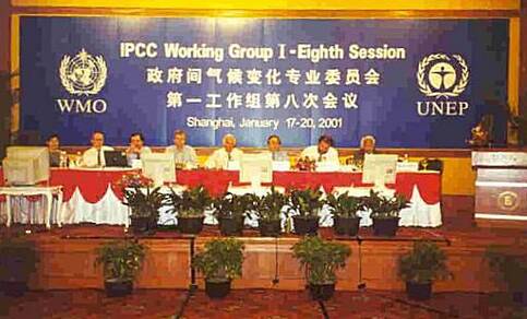 Het vorige IPCC rapport stamt uit 2001