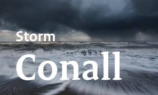 Storm Conall is benoemd ©KNMI