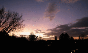 Time-lapse van de parelmoerwolken op 2 februari 2016 in Steenwijk. ©Jacob Kuiper 