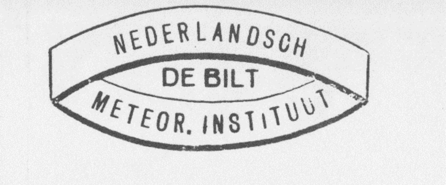 logo (K)NMI tijdens tweede wereldoorlog