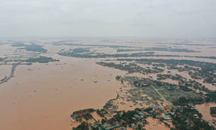 Overstromingen in Vietnam oktober 2020
