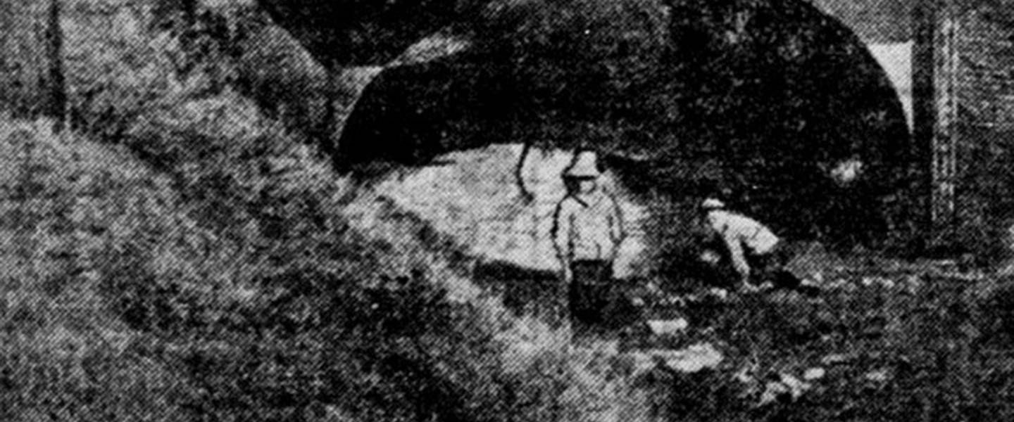 foto uit de telegraaf in juli 1921
