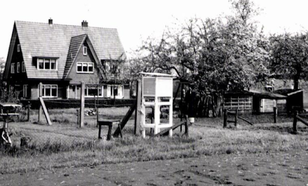 foto van het KNMI-weerstation in Winterswijk waar in 1942 de recordlage temperatuur werd afgelezen