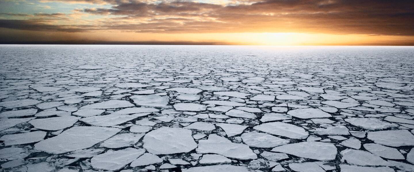 Zee-ijs rond Antarctica