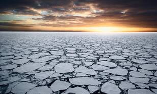 Zee-ijs rond Antarctica