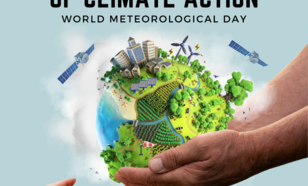 Poster van de Wereld Meteorologische Dag 2024
