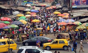 Mushin Markt in Lagos, Nigeria