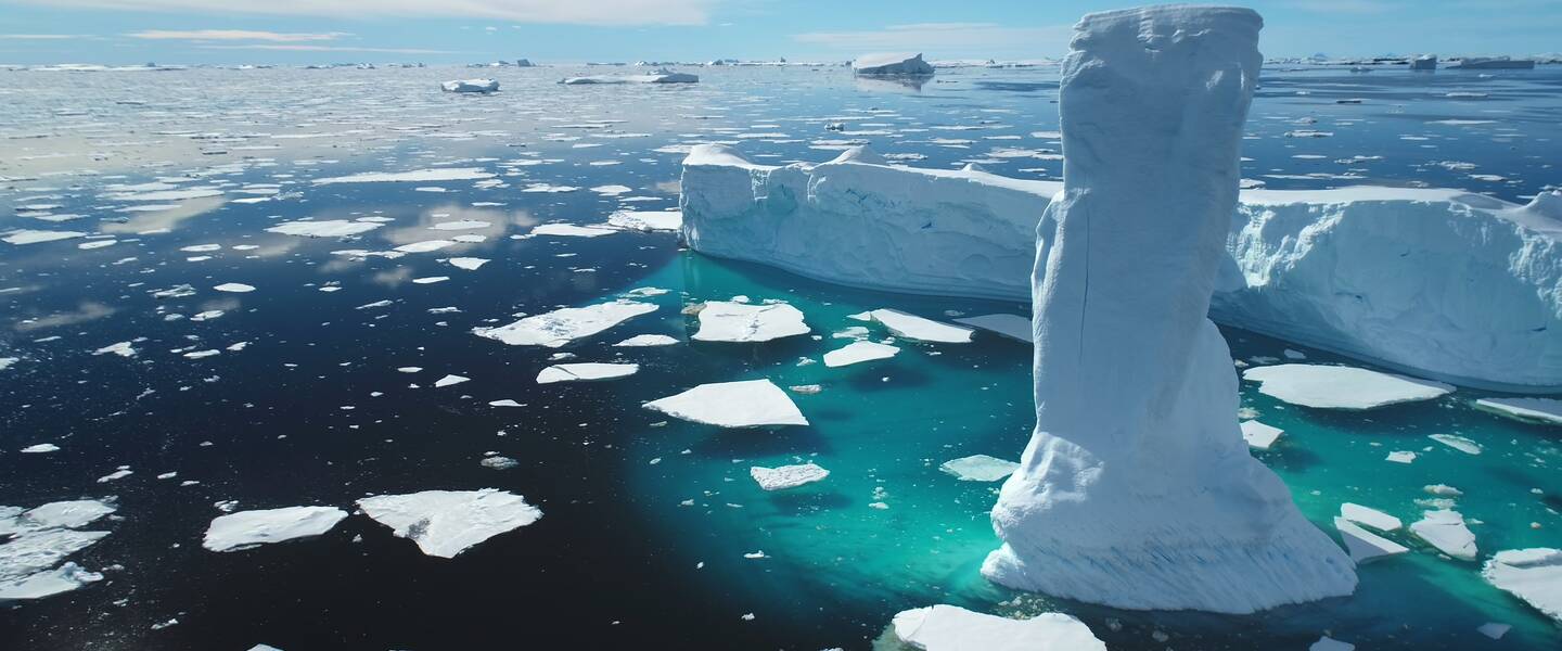 Iceberg in de Arctic