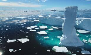 Iceberg in de Arctic