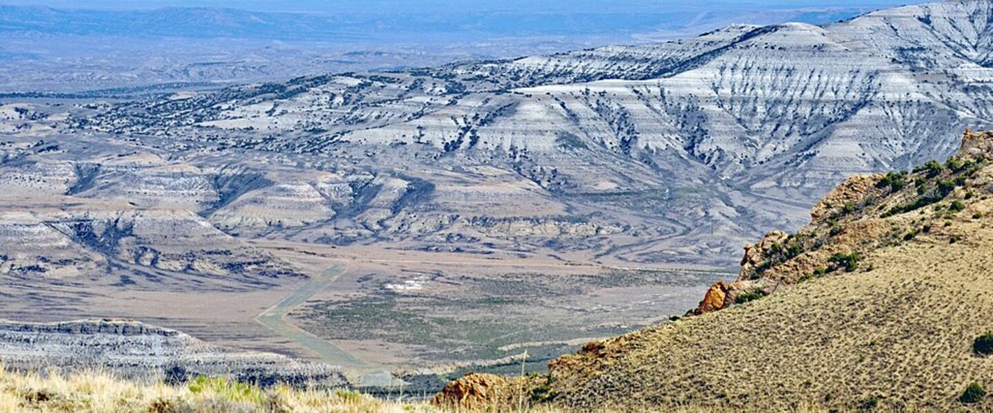 Eocene deposits in Wyoming