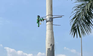 foto van Meetbuisjes in Kumasi in Ghana