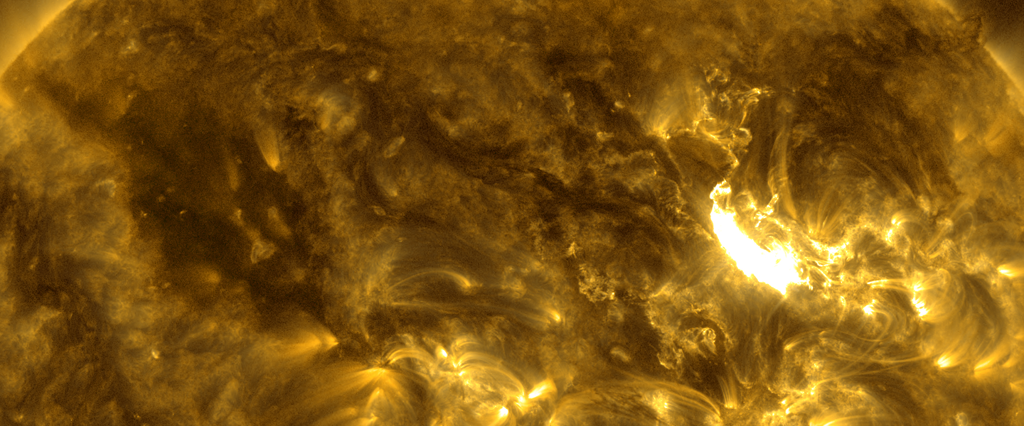 afbeelding van uitbarsting op de zon 11 november 2025