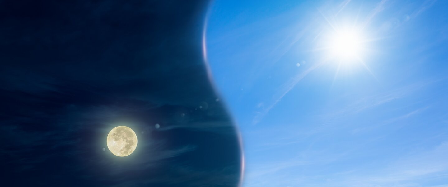 Maan en zon 