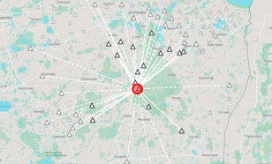 kaart met details van de aardbeving in drenthe maart 2026