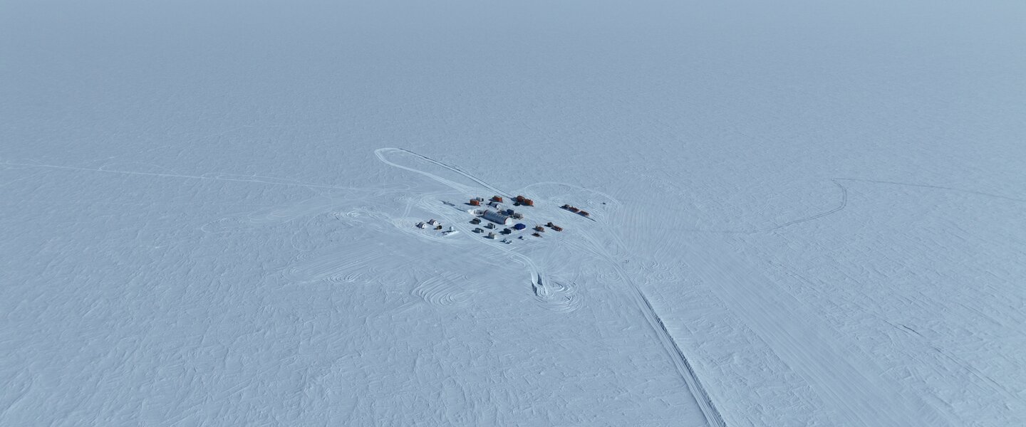 Kamp op Antarctica